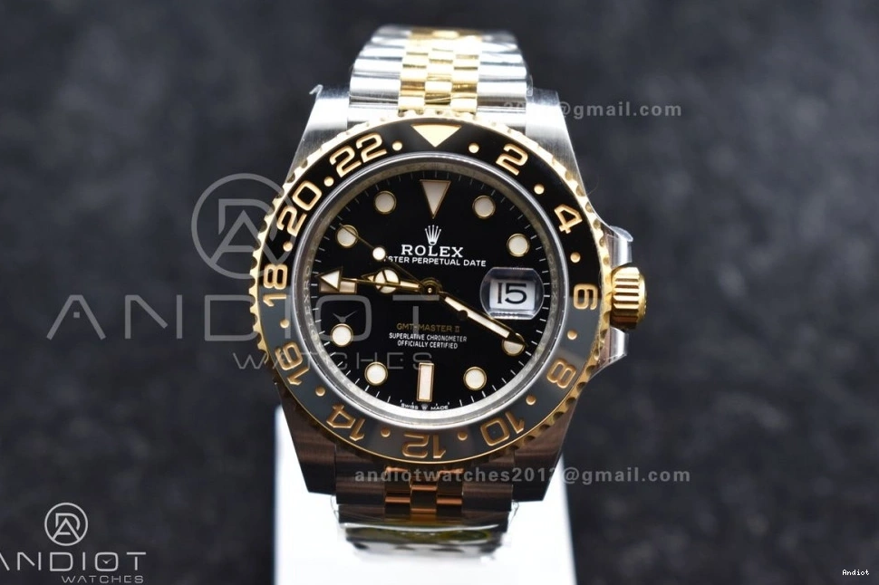Clean Best Master 859 Black 1:1 Contemporary Dial GMT CHS GRNR DD3285 II Jubilee on 126713 Bracelet Edition 0719